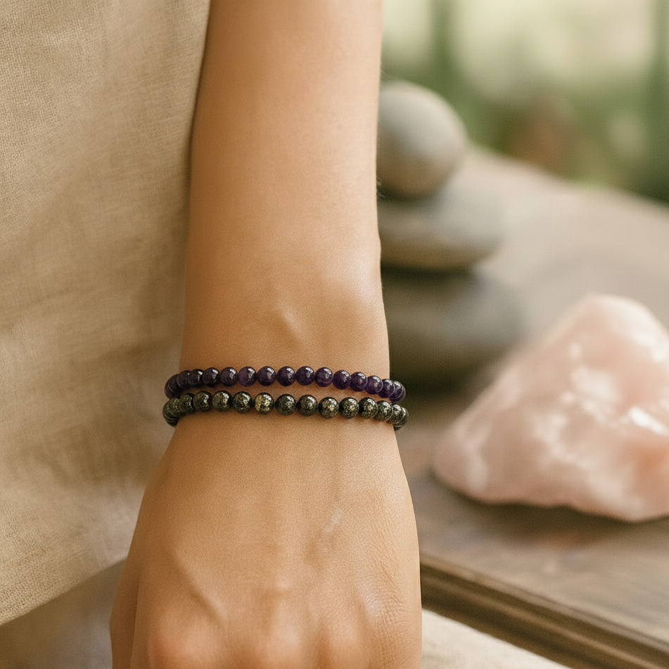 SET PULSERAS ENERGIA ELEVADA, RIQUEZA ACTIVADA