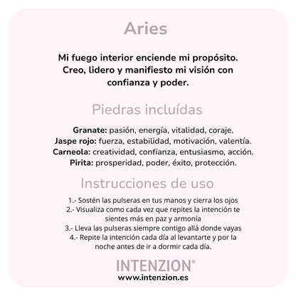 SET PULSERAS ARIES