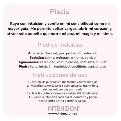 SET PULSERAS PISCIS