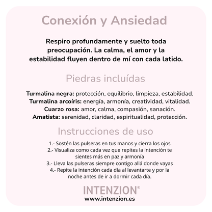 SET PULSERAS CONEXION Y ANSIEDAD