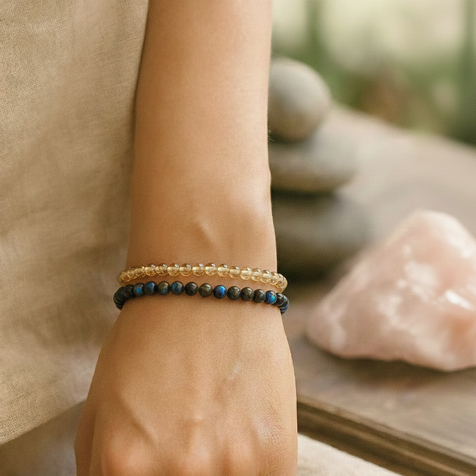 SET PULSERAS MANIFIESTO CAMINOS DE ORO