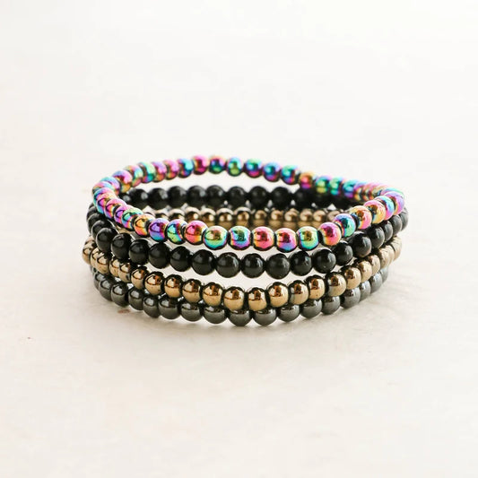 SET PULSERAS PROTECCION CONTRA NEGATIVIDAD Y CAMPOS ELECTROMAGNETICOS