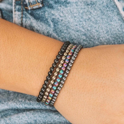 SET PULSERAS PROTECCION CONTRA NEGATIVIDAD Y CAMPOS ELECTROMAGNETICOS