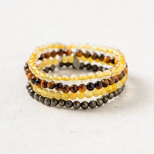 SET PULSERAS PROSPERIDAD Y EXITO